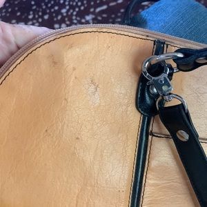 MC Brand Vintage  leather crossbody bag